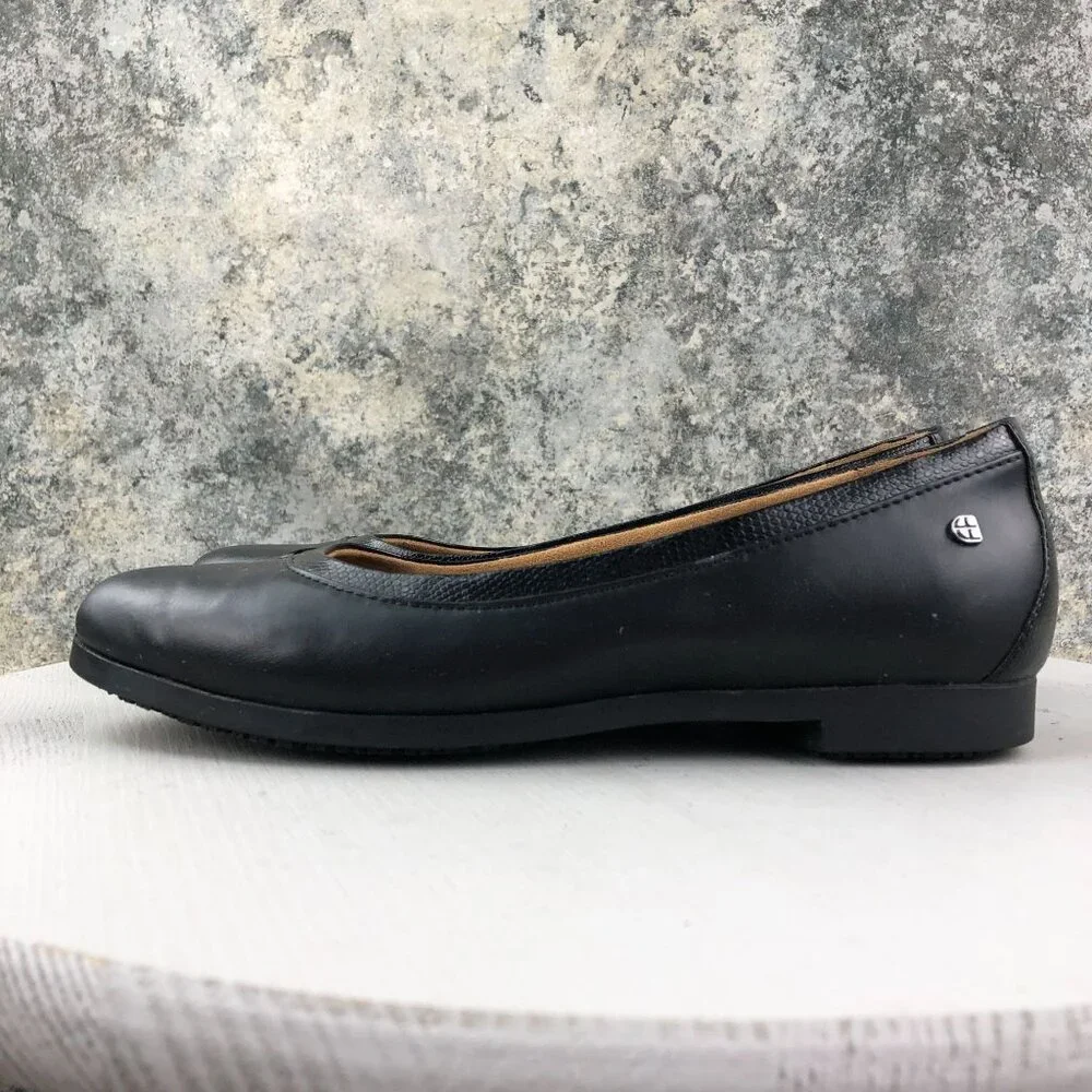 Shoes for Crews Women's Size 9 Reese Black Slip Resistant Dress Work Shoes 55315